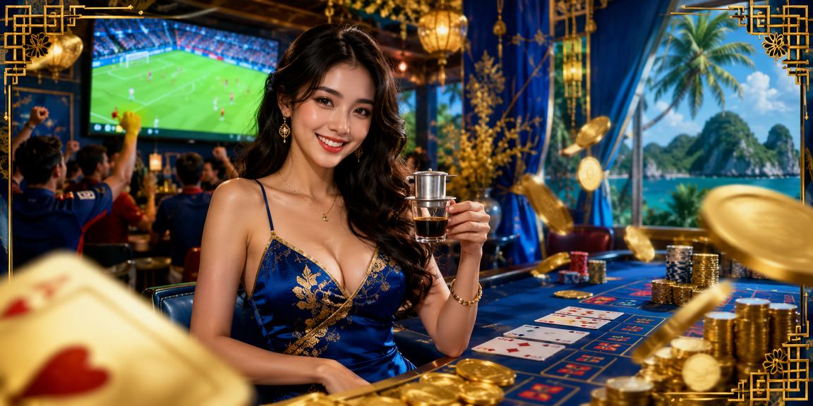 Bàn baccarat live casino tại Hà Nội, người chơi trải nghiệm sòng bạc trực tuyến qua điện thoại